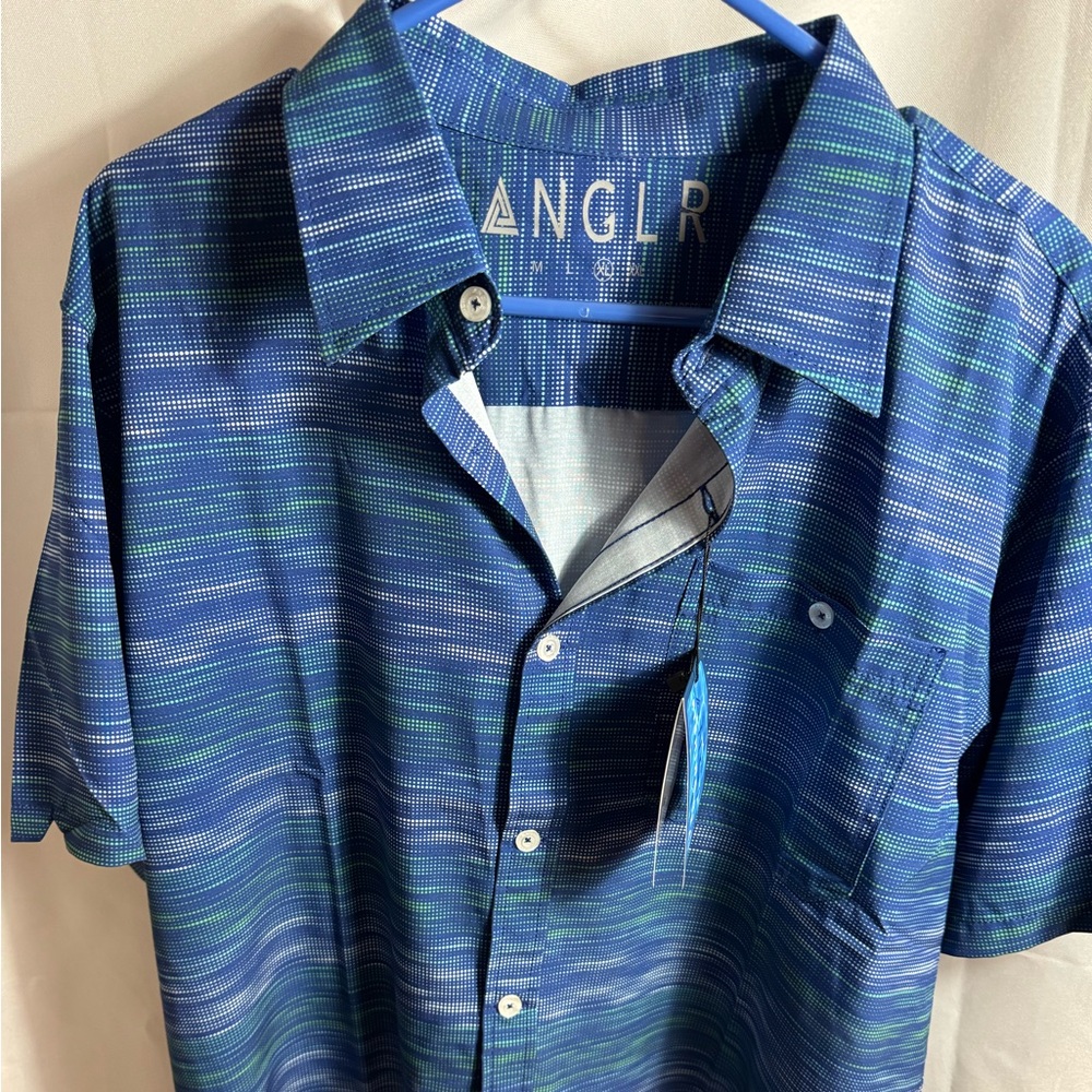 Anglr xl men’s sport fishing or outdoors shirt